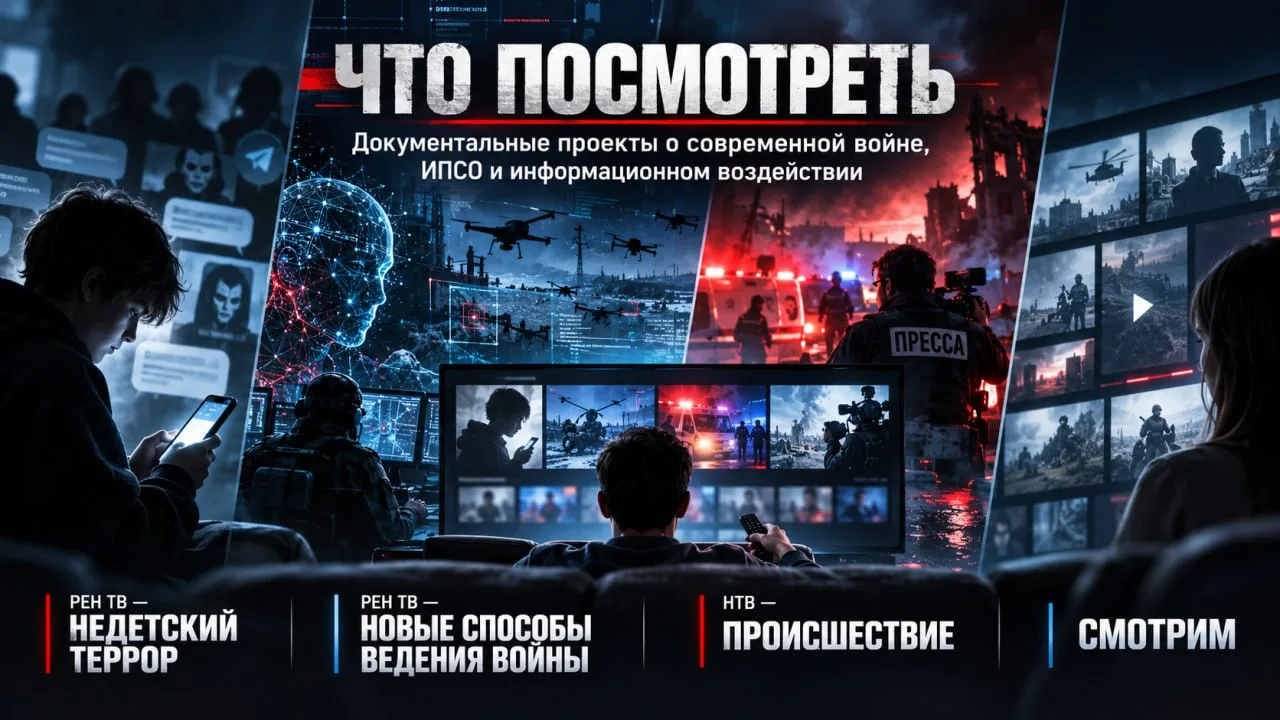 Что посмотреть по теме информационной войны, терроризма и современных методов воздействия
