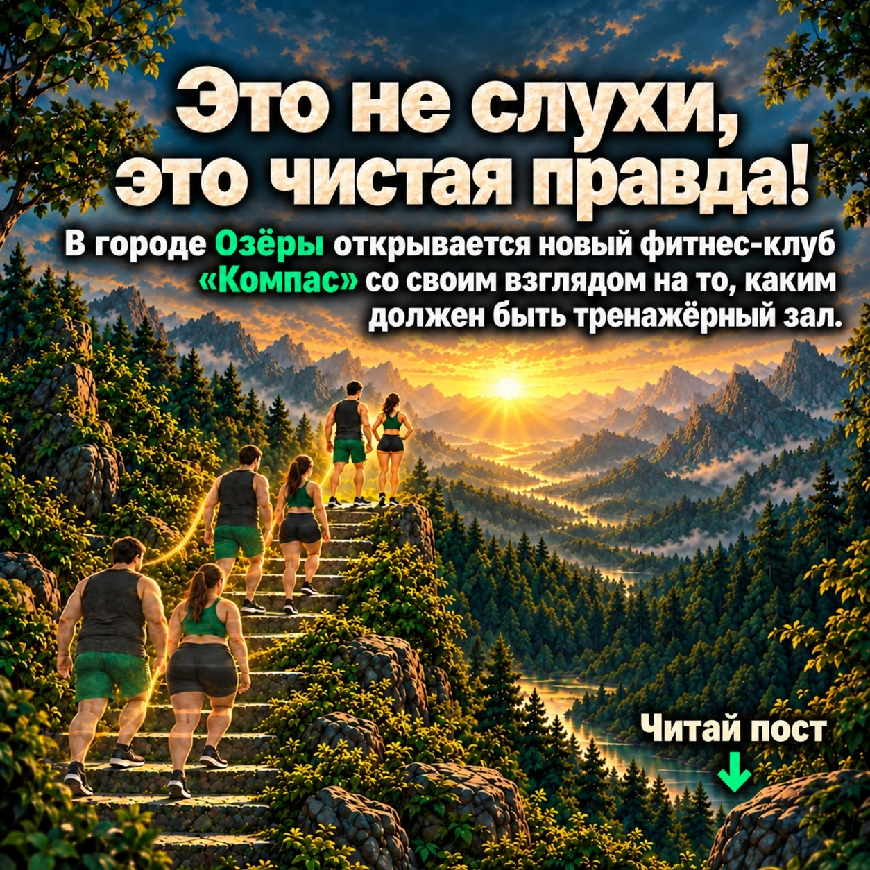 Для нас это давняя, можно сказать, детская мечта — создать своё место, с хорошими трена...
