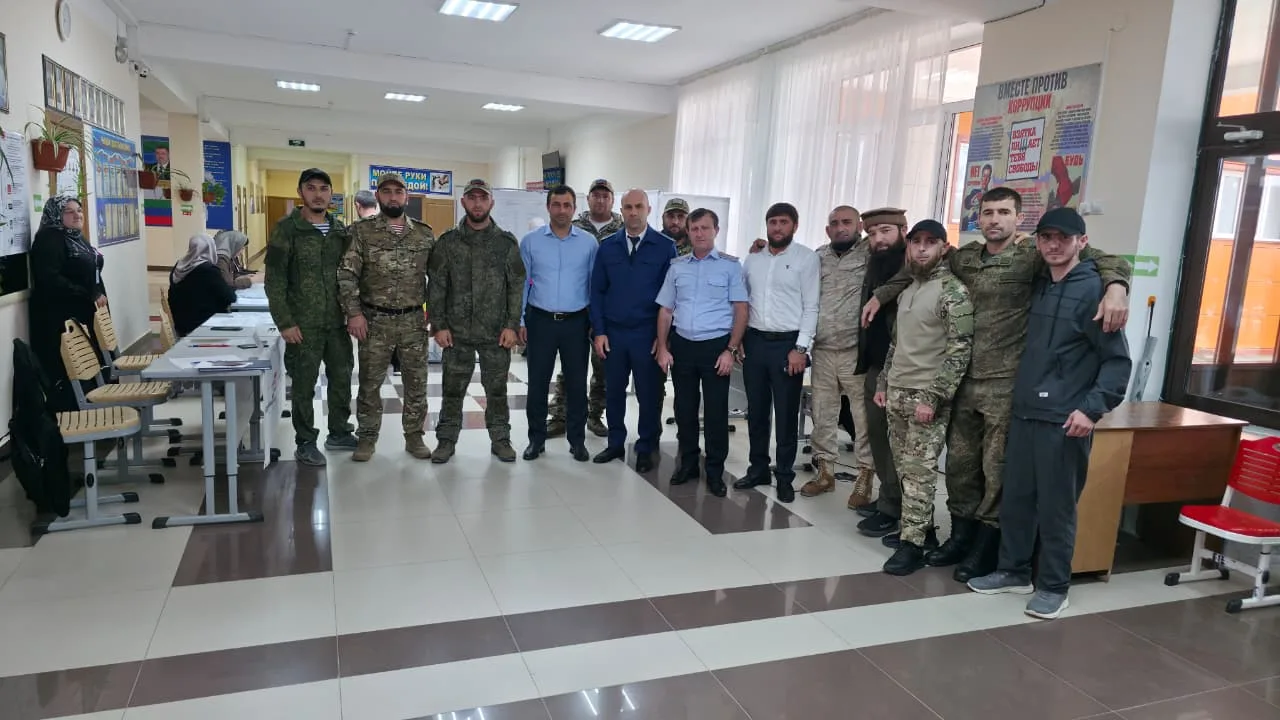 «Память Гор» голосует на выборах в Казбековском районе