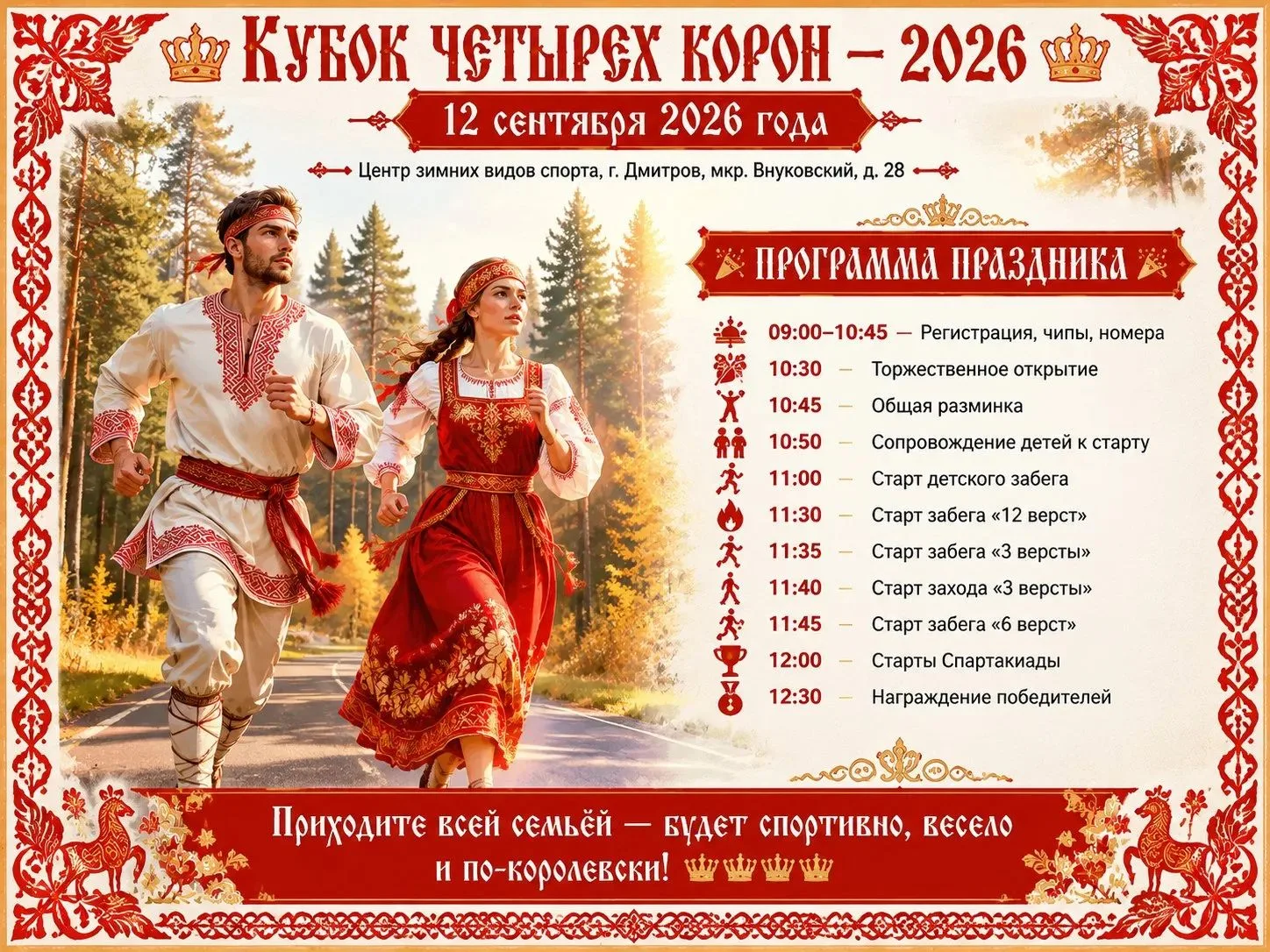 🎉 ПРОГРАММА ПРАЗДНИКА 🎉Друзья, публикуем программу дня — чтобы вы ничего не пропустил...
