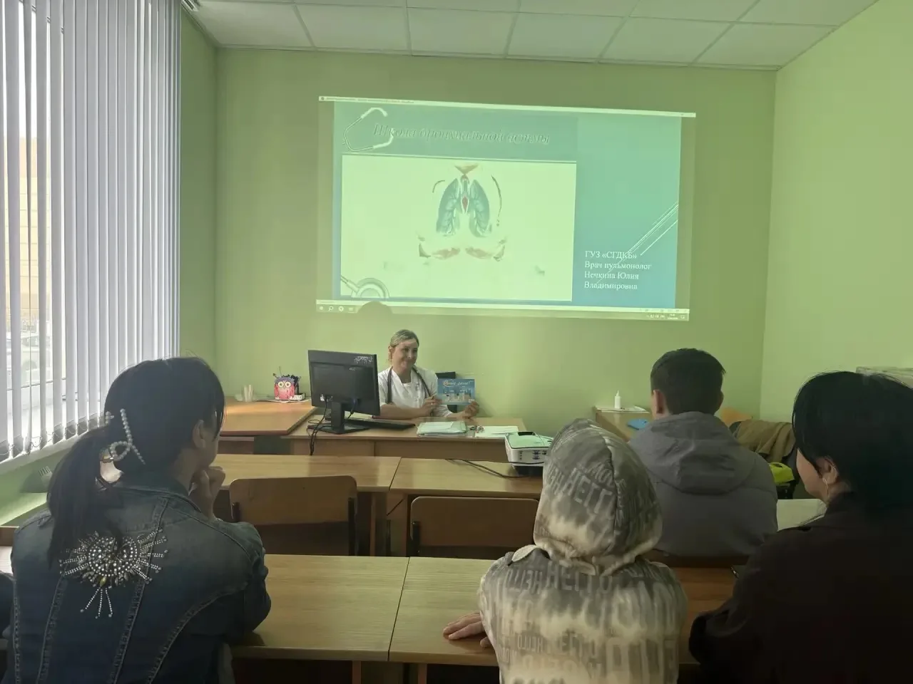 Сегодня на базе ДПО №4 ГУЗ «СГДКБ» состоялось очередное занятие в рамках работы «Школы ...
