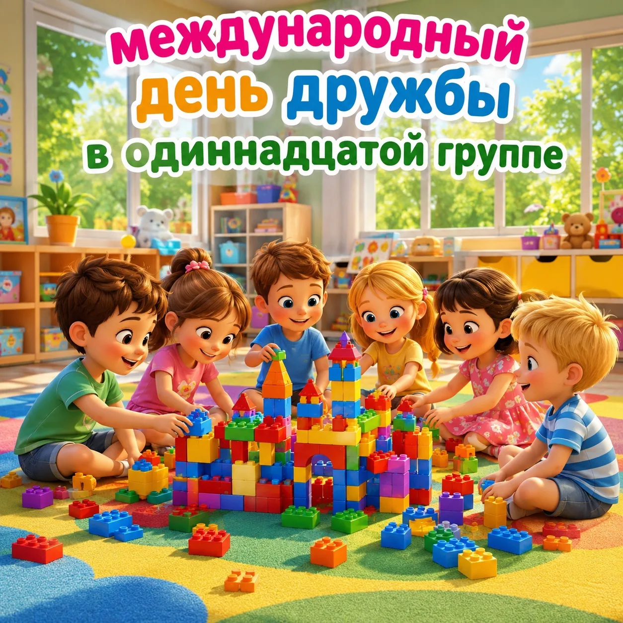 Дружба — это когда вместе теплее и светлее! 💛

В нашей 11-й группе настоящая дружба живет в самых т