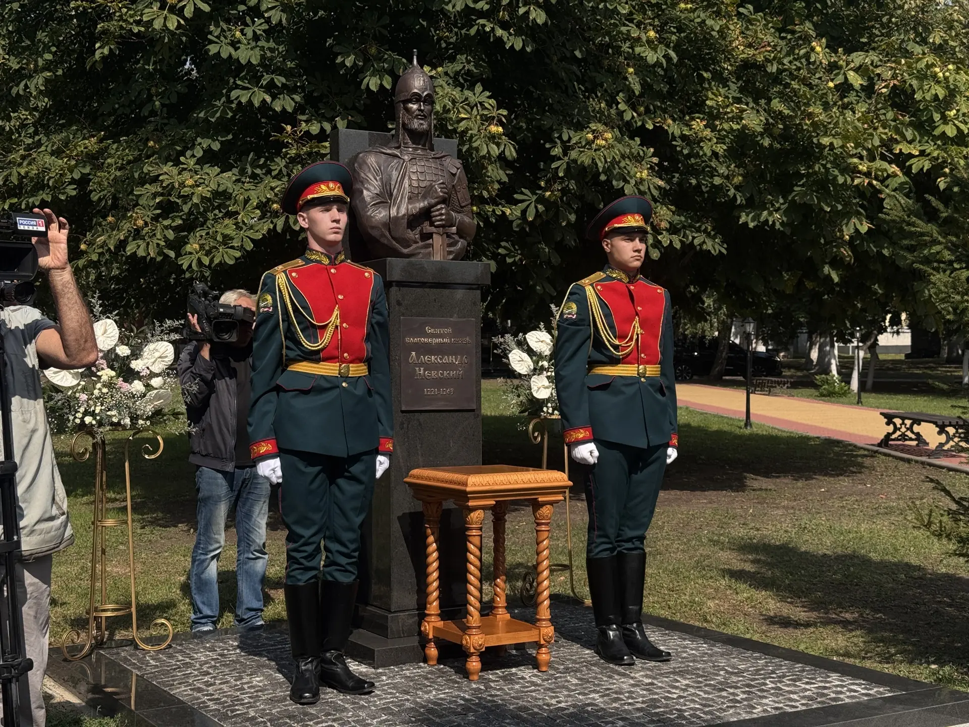 🏛 В Пензе открыли памятник Александру Невскому
