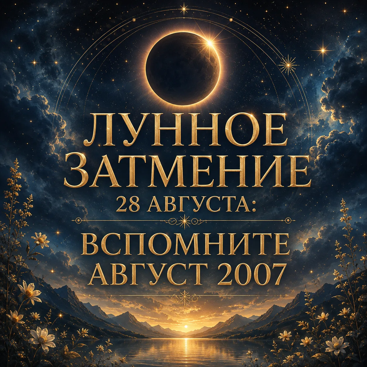 ЛУННОЕ ЗАТМЕНИЕ 28 АВГУСТА: ВСПОМНИТЕ АВГУСТ 2007