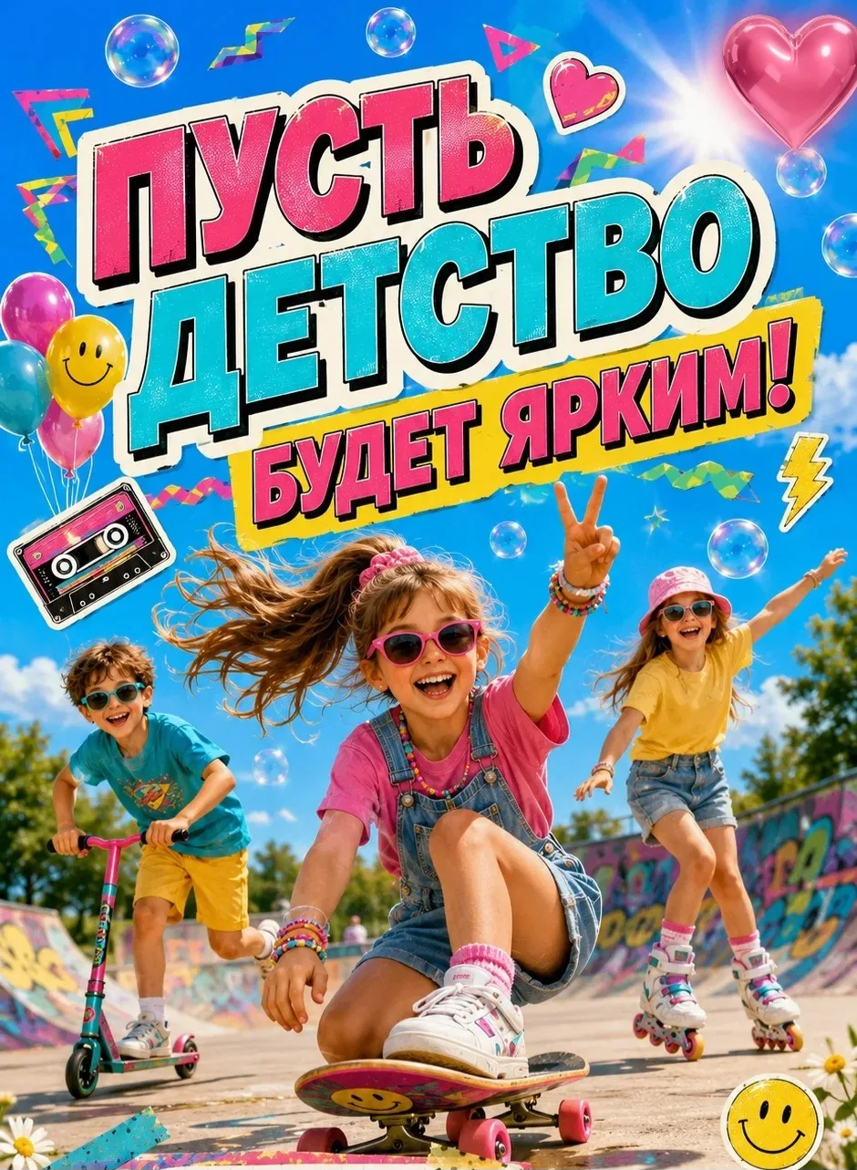 🌿 С Днём защиты детей!