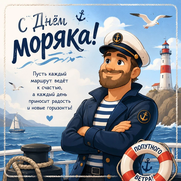 🌊С днем моряка! 🚢

Поздравляем всех причастных к этому празднику людей. 

А у нас в свою очередь с