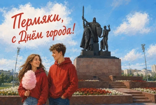 🎉 С ДНËМ ГОРОДА, любимая Пермь! 

Сегодня особенный день — наша прекрасная Пермь отмечает свой день