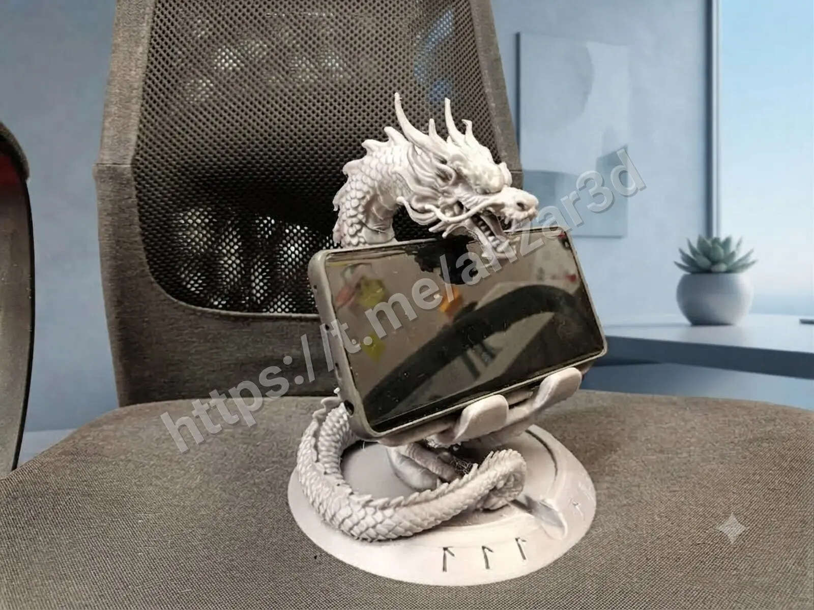 🐉 Держатель-дракон для телефона