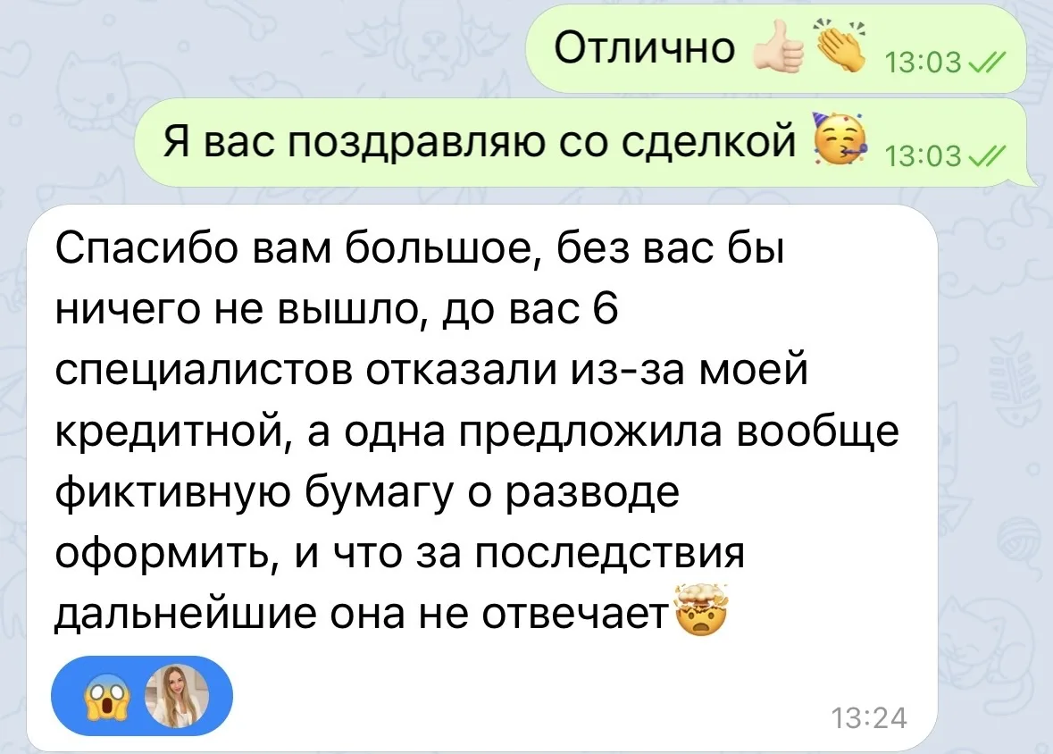 «Вам никто не поможет» - так сказали пять ипотечных специалистов. Но со мной сделка всё-таки состоял