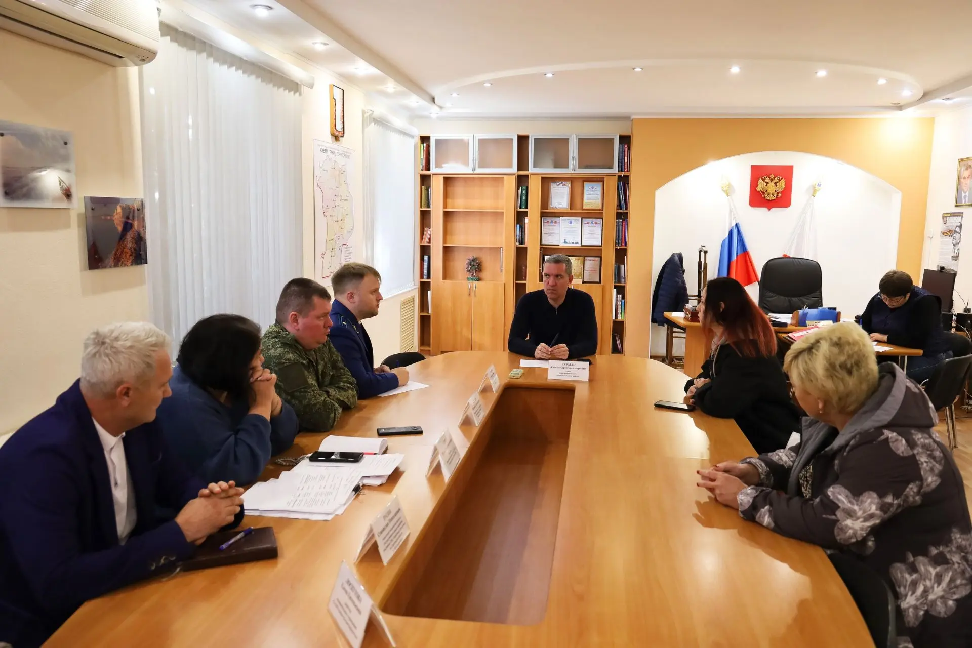 Сегодня по поручению губернатора Саратовской области Романа Бусаргина провёл приём учас...
