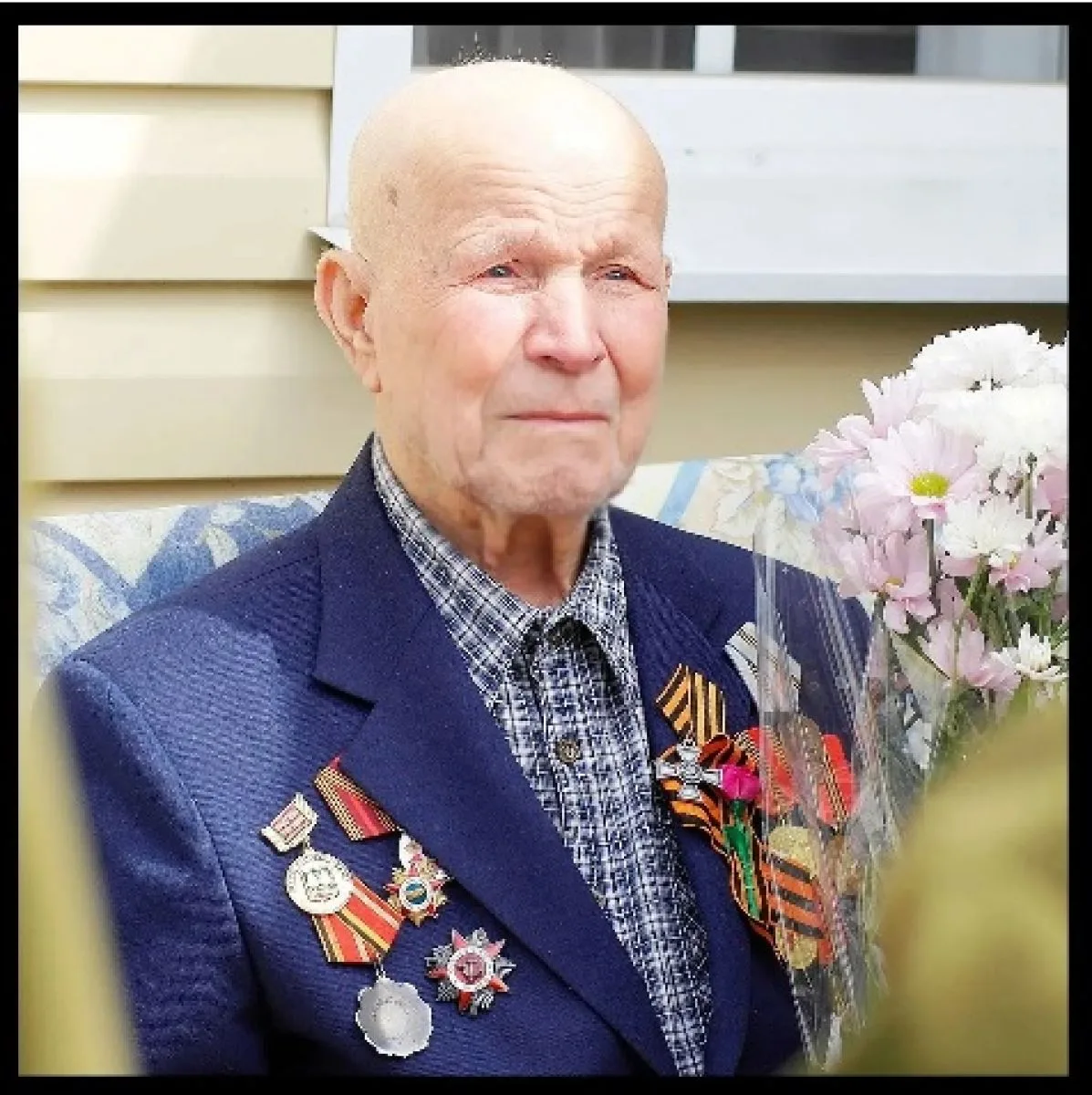 Ушёл из жизни ветеран ВОВ, Почётный гражданин Становлянского округа Алексей Щукин