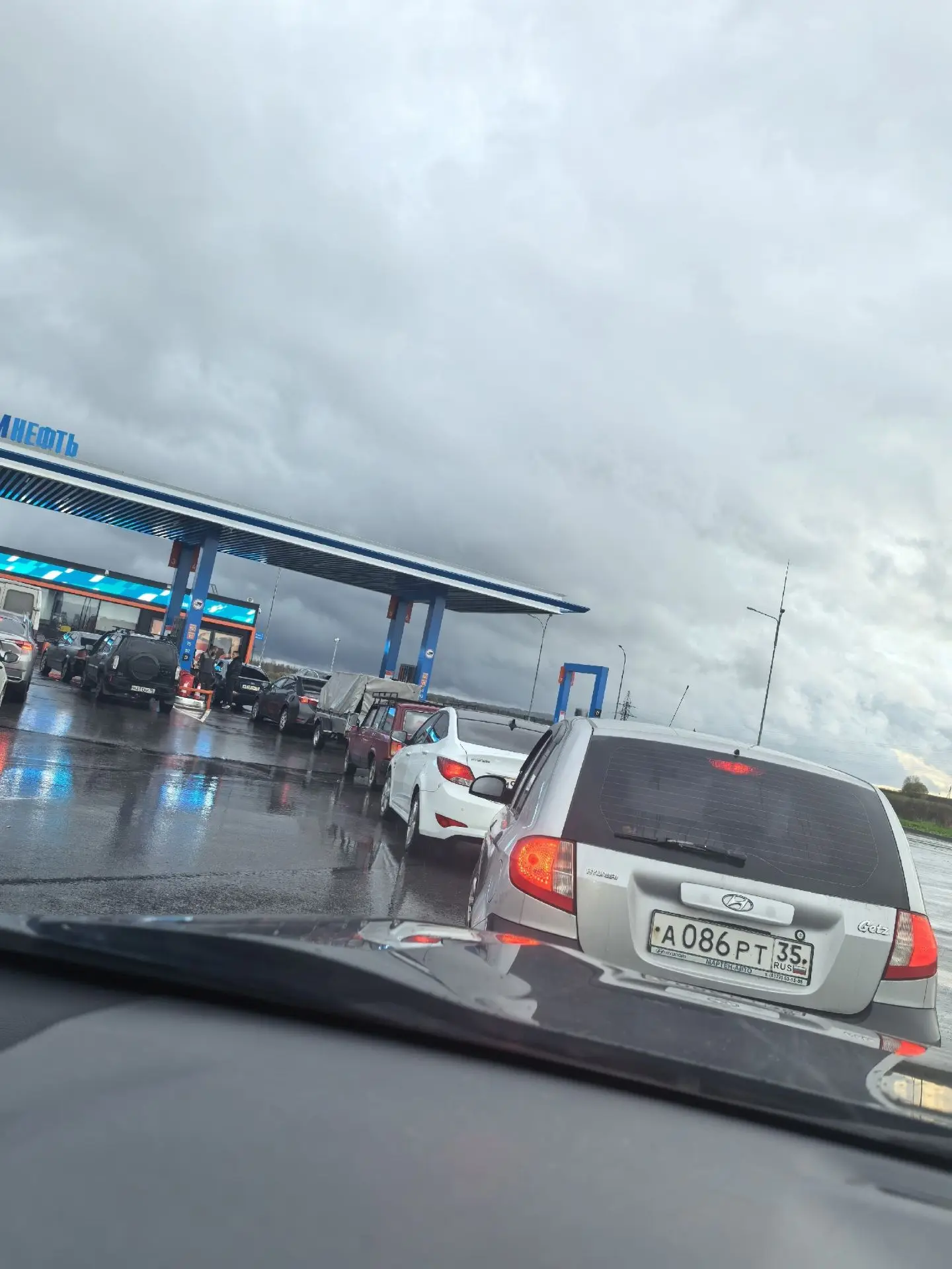 ✅️️⛽ Ситуация с бензином в Череповце и рядом с городом. Актуальная информация на 6 октя...