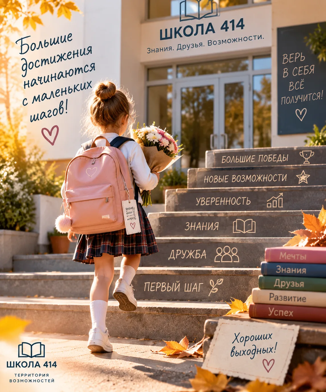 🌿 Пятничная мысль: маленькие победы — путь к большим достижениям ✨