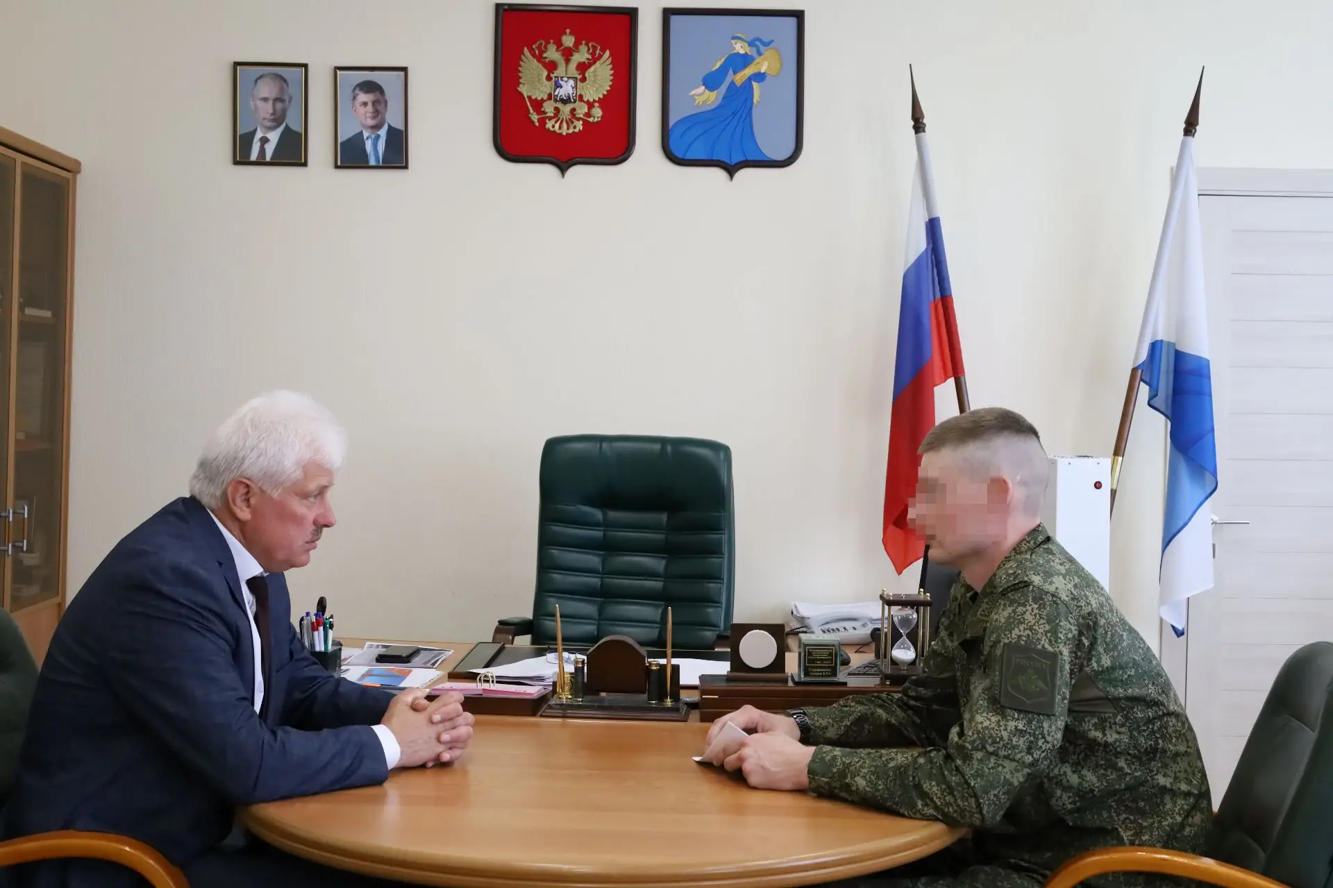 ✅ Сегодня встретился с представителем одной из воинских частей.