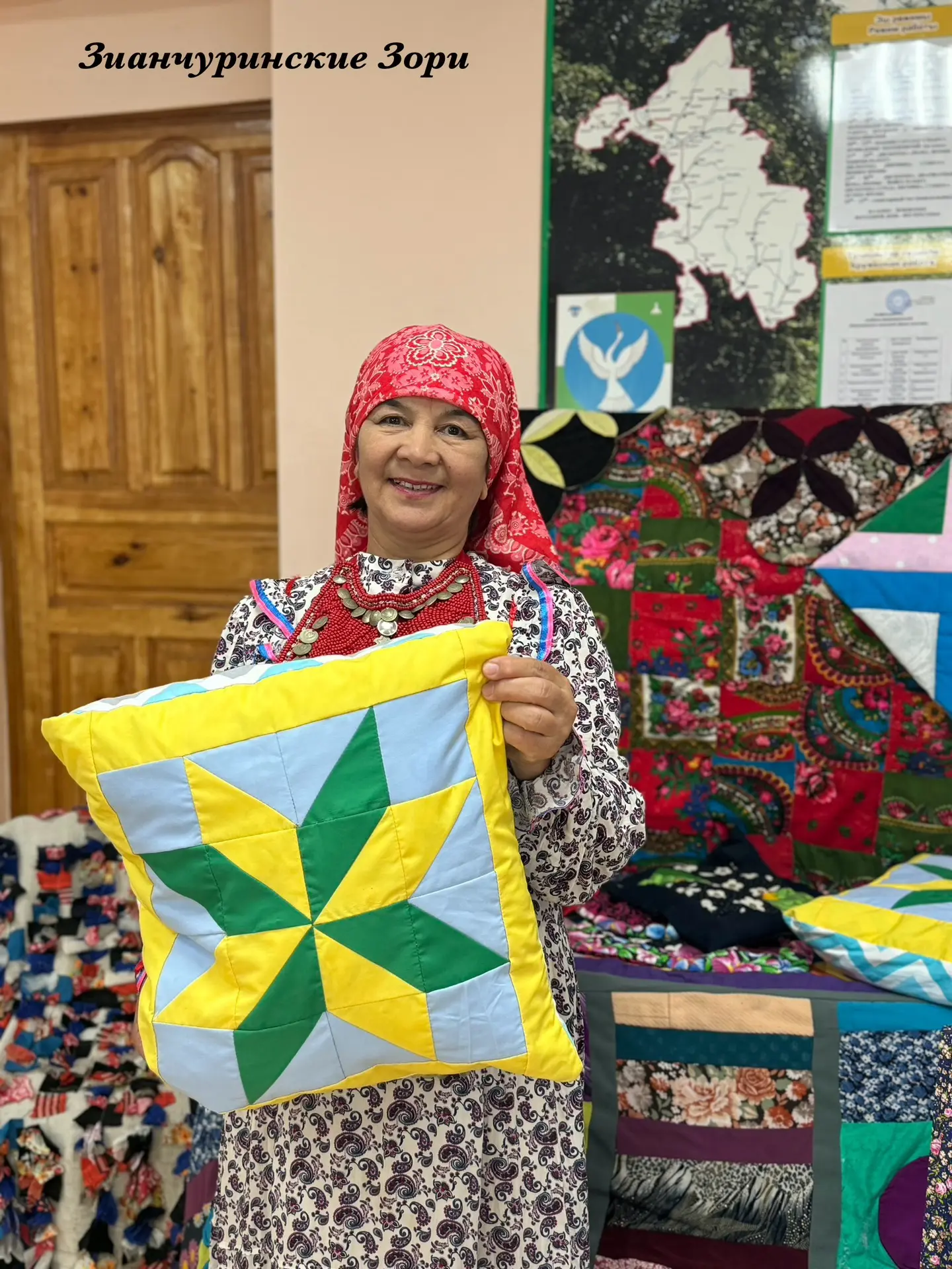 🎉 В Малиновском сельском клубе прошло брендовое мероприятие!

🧵 Мастерицы представили невероятные 