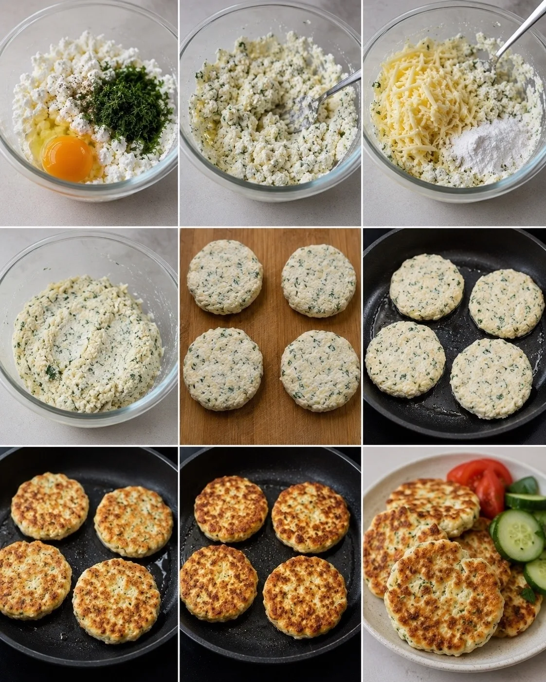 🥞 ТВОРОЖНЫЕ ЛЕПЕШКИ НА ЗАВТРАК
