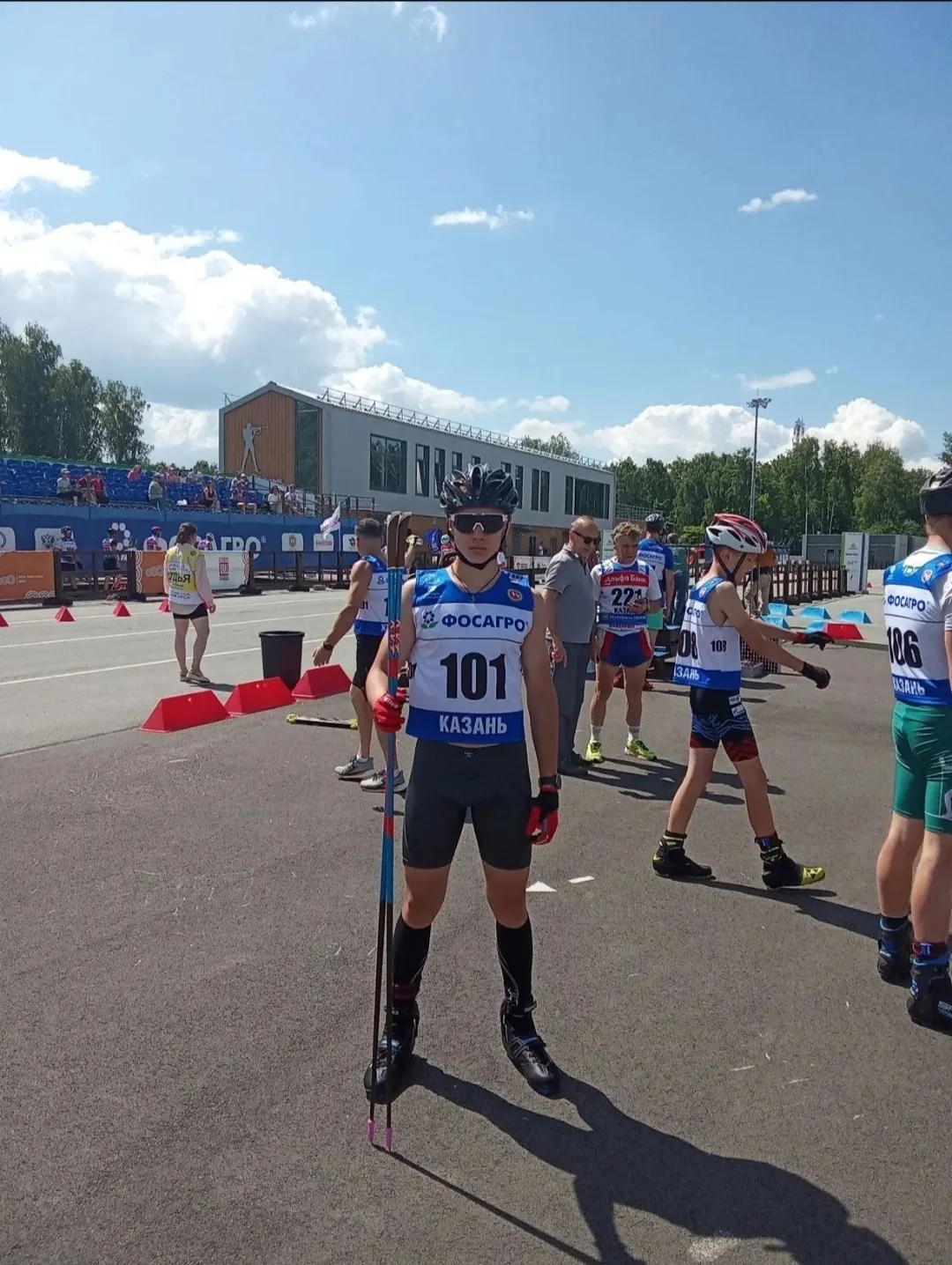 Поздравляем спортсмена СШ 1 "Лыжные гонки" Илью Субботина с победой в гонке по лыжероллерам в Казани