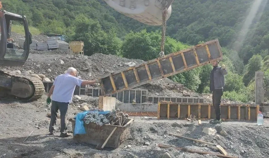 Продолжаем реконструкцию сетей водоснабжения горной части Алагирского района