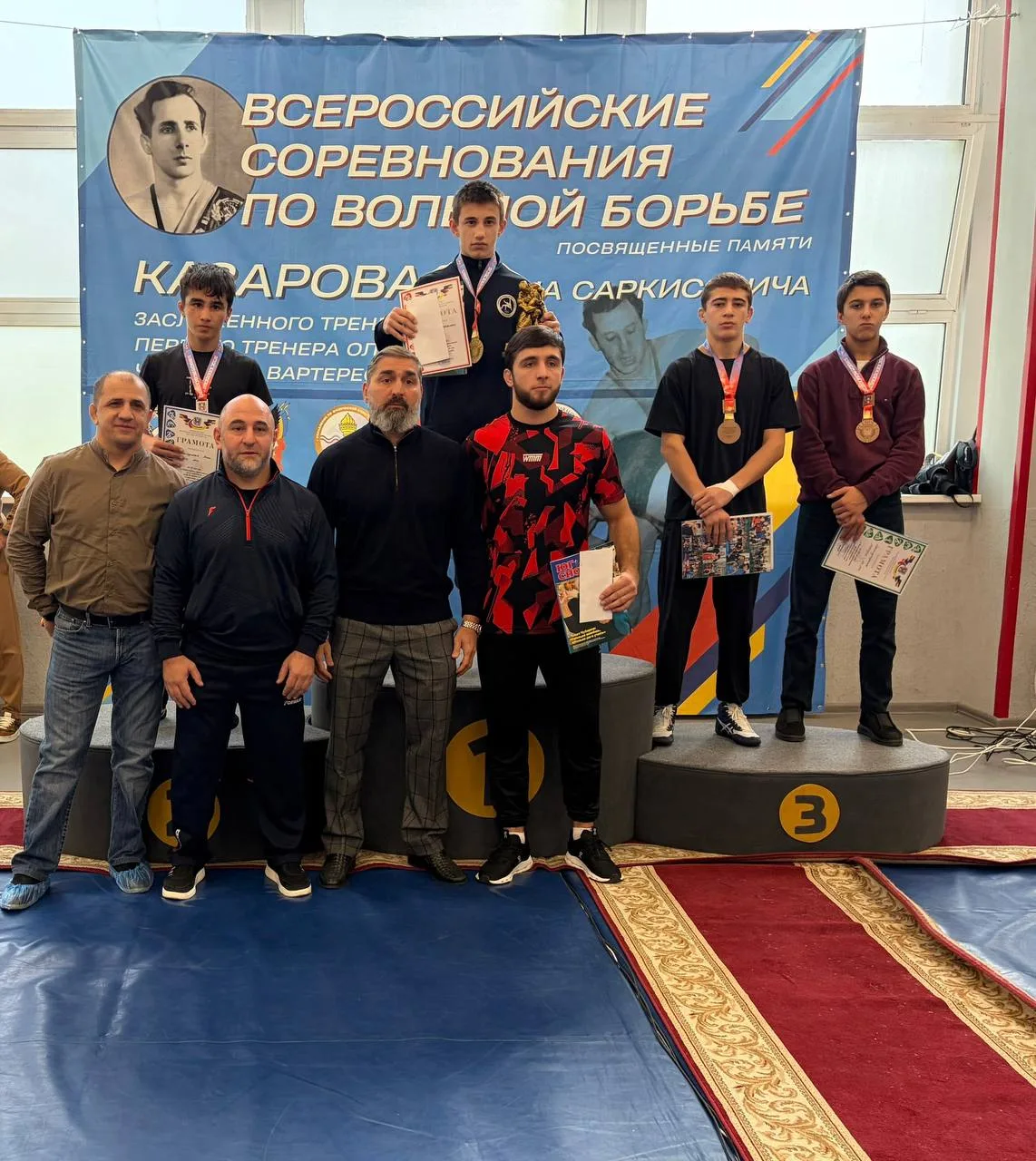 Юные борцы завоевали восемь наград в Ростове-на-Дону