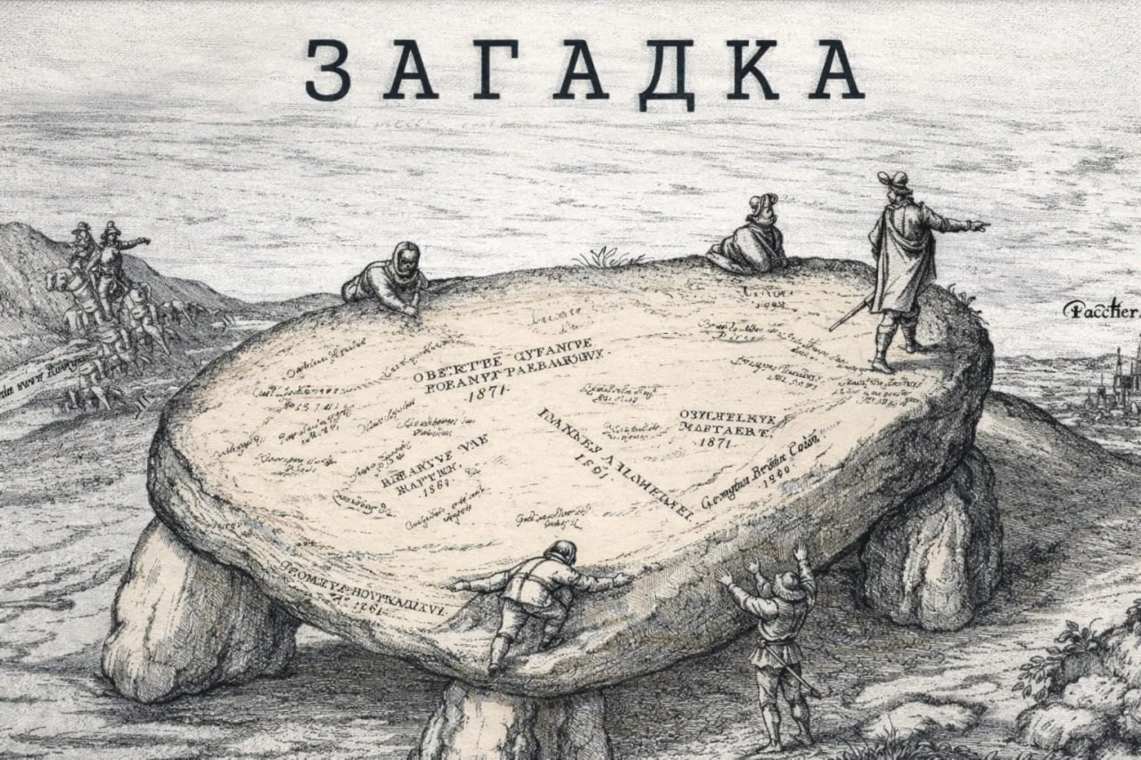 На берегу моря был камень. На камне было написано слово из 8 букв. Когда богатые читали это слово, о