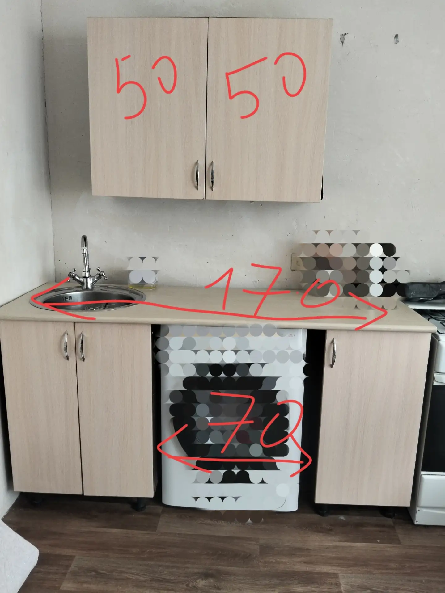 Продам модуль кухонный+газовая плита+мойка+смеситель+сифон 7 т. Юбилейный, телефон 8912...