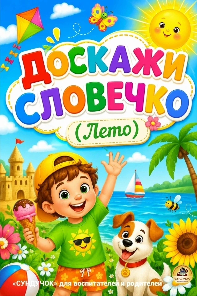 Доскажи словечко "Лето" 
____ 
Жар, цветы и много света. 
Что за время года? …(лето) 
 
Лучше нам гу
