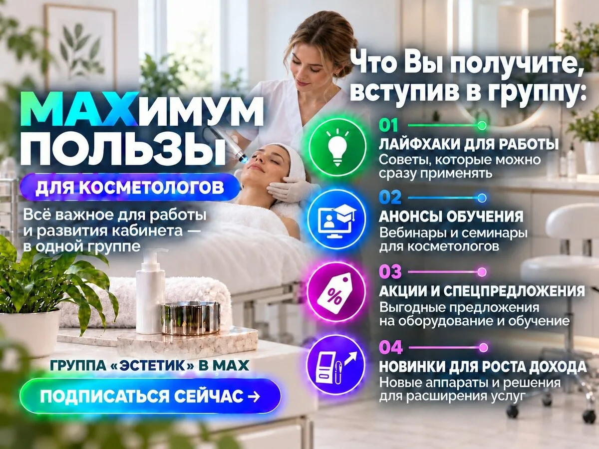 «Эстетик» — больше, чем оборудование для салонов!