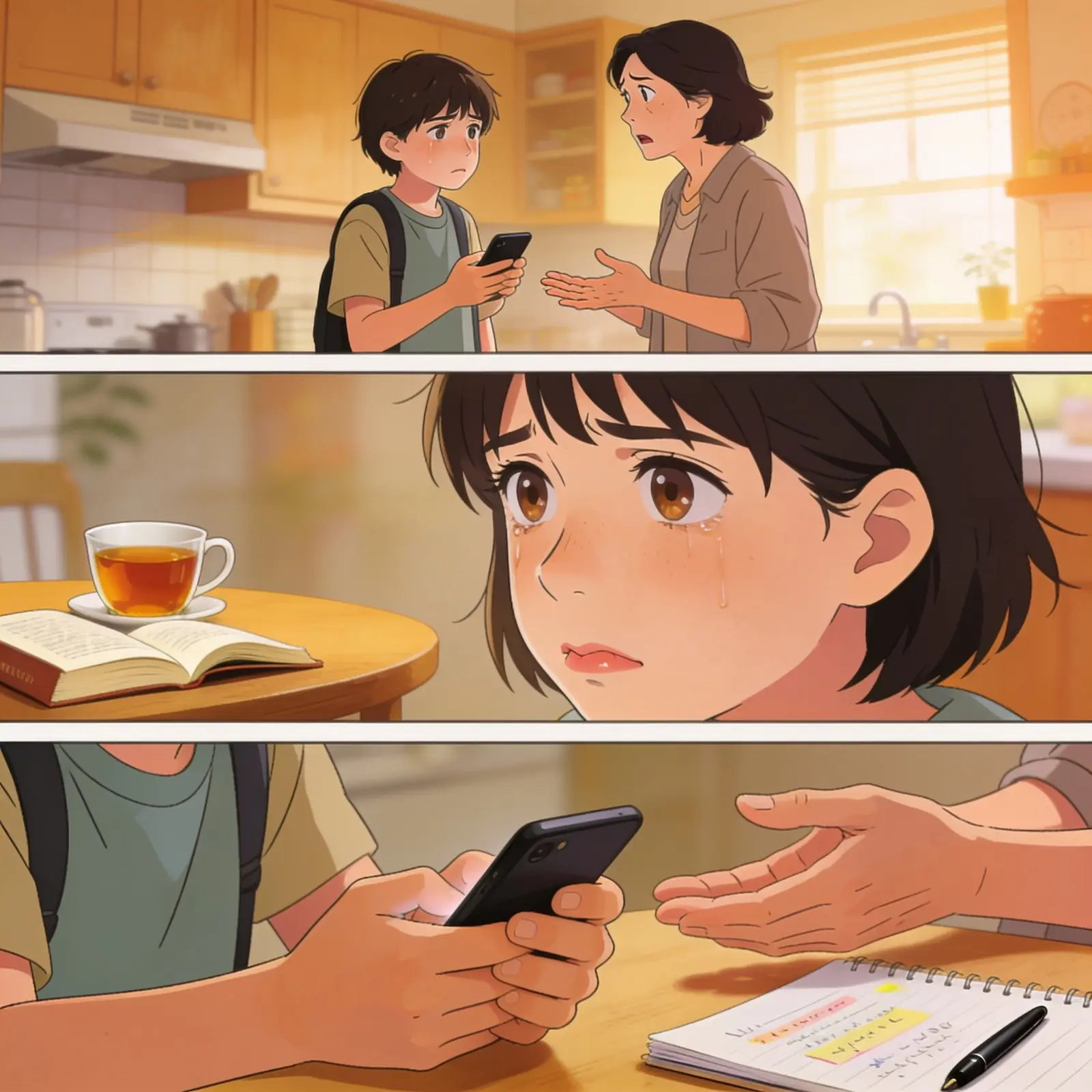 «ВЫ МНЕ НЕ ДОВЕРЯЕТЕ!» 😤📱💔

- Покажи телефон, я просто хочу убедиться, что там всё в порядке.
- В