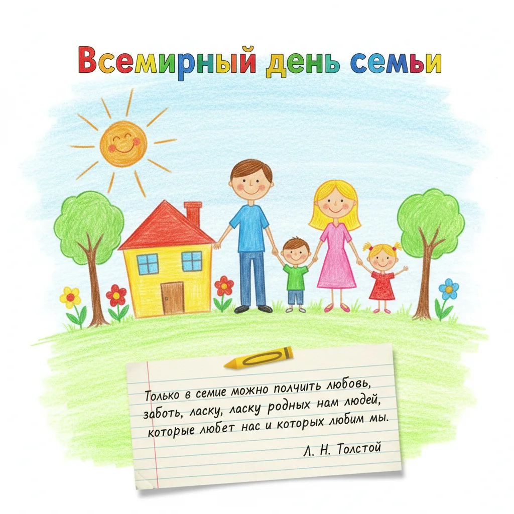 15 мая — Всемирный день семьи!