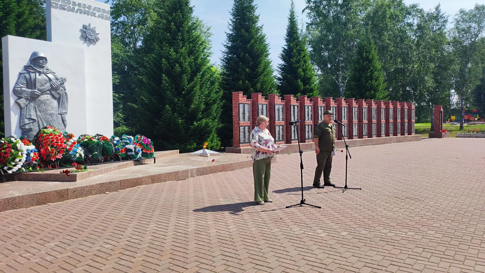 Сегодня, 22 июня, в одну из самых трагических дат в истории нашей страны, жители Каргаска собрались 