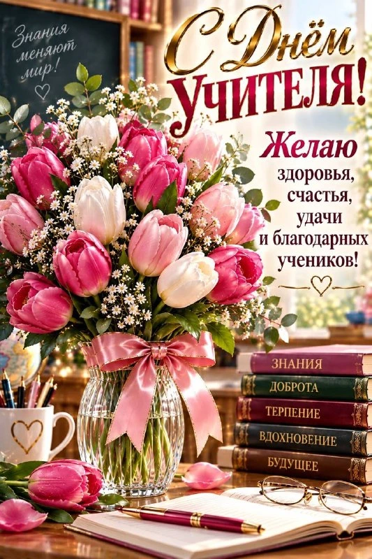 🎉 Учителям — честь и уважение!