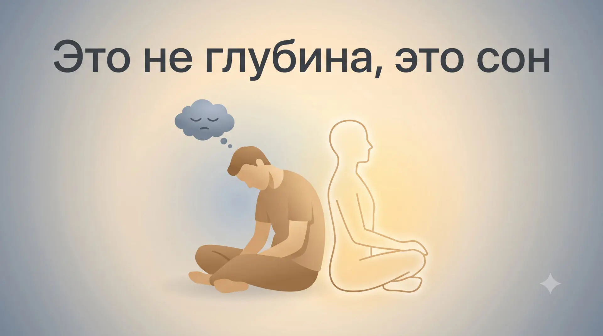 Медитирую перед сном и просто засыпаю