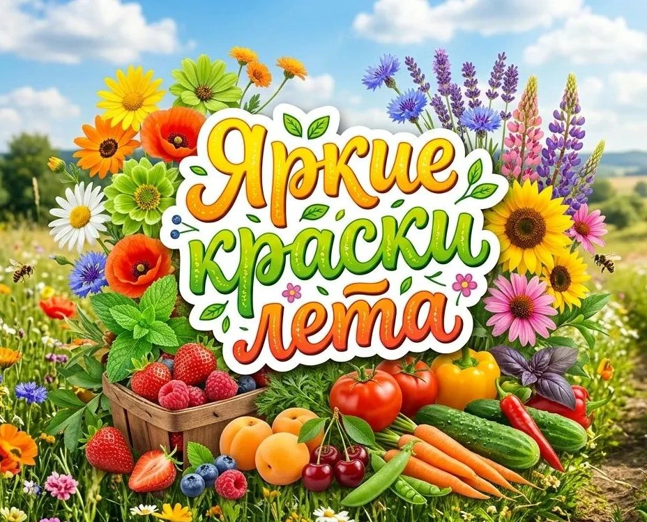 «Яркие краски лета» в средней группе.