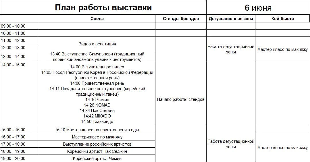 📅 Расписание ярмарки 6–7 июня 11:00–20:00