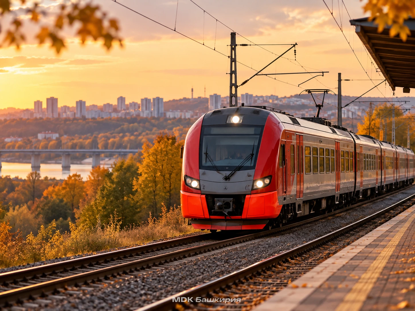Электрички между Уфой и Стерлитамаком переходят на осеннее расписание 🚆