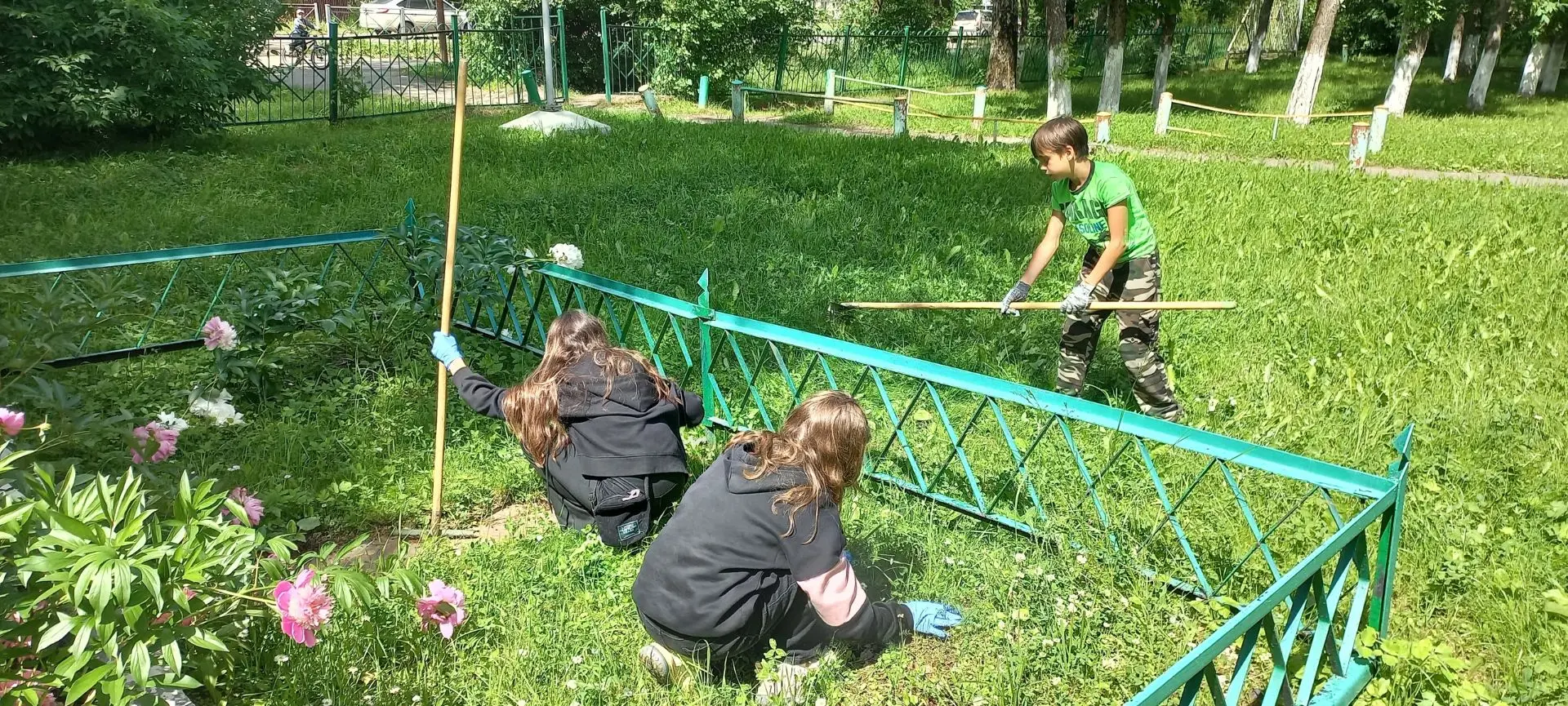 В преддверии Дня памяти и скорби юные активисты Движения Первых, участники проекта «Хранители Истори