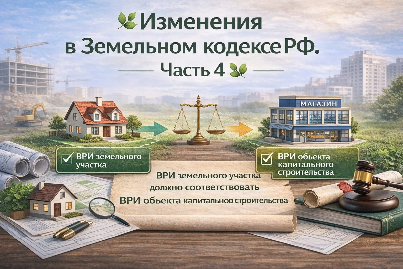 🌿 Изменения в Земельном кодексе РФ. Часть 4 🌿