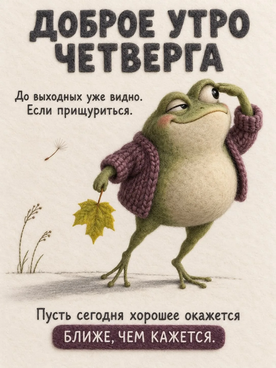 Доброе утро!