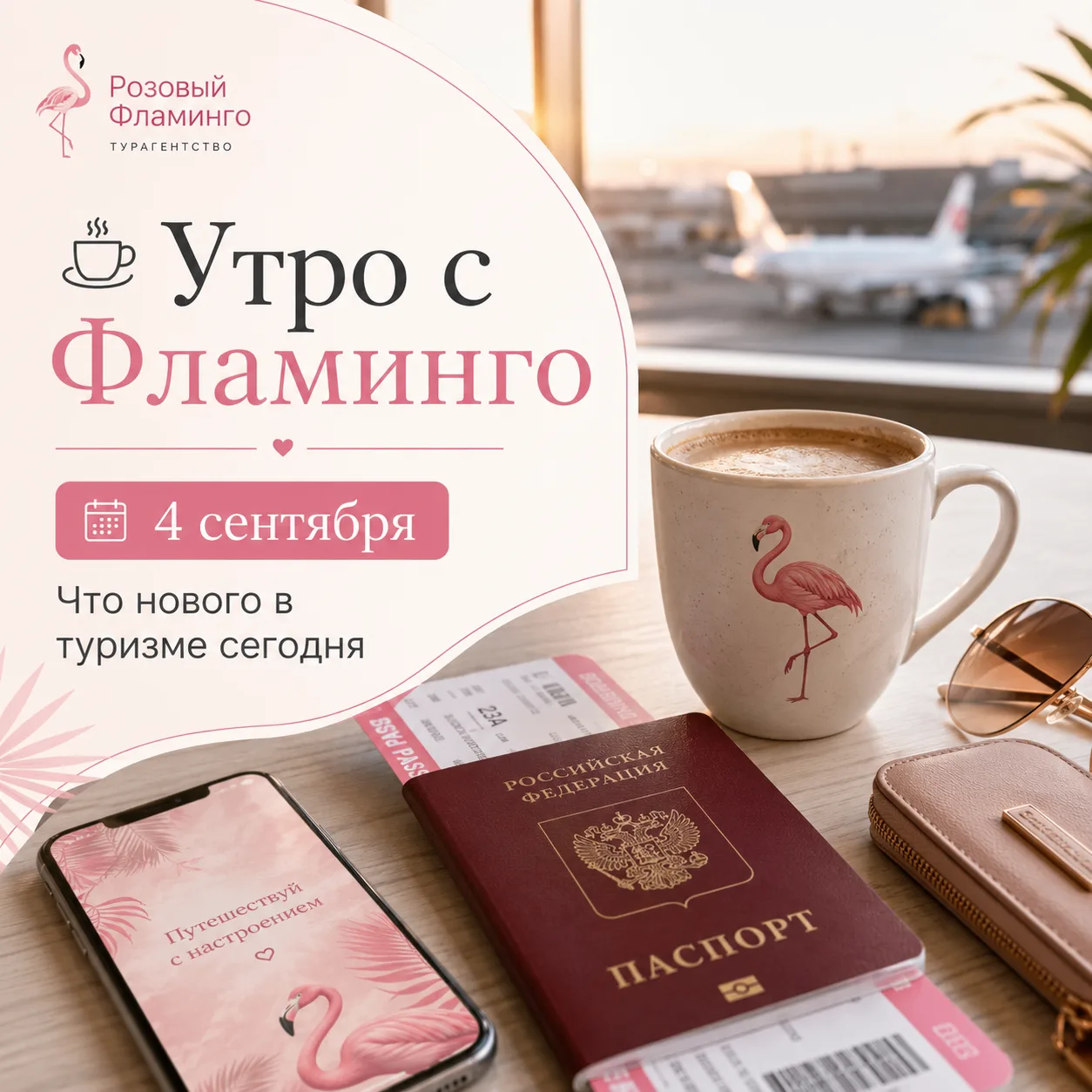 ☕ УТРО С ФЛАМИНГО | 4 сентября