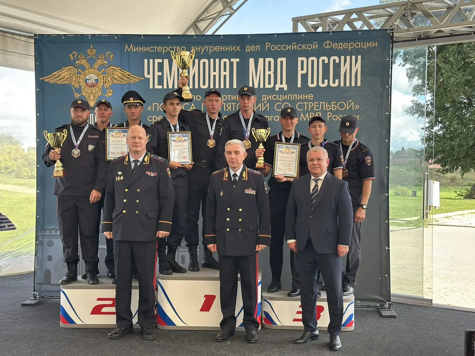«Бронза» чемпионата МВД России: полицейские Иркутской области взяли третье место в эста...