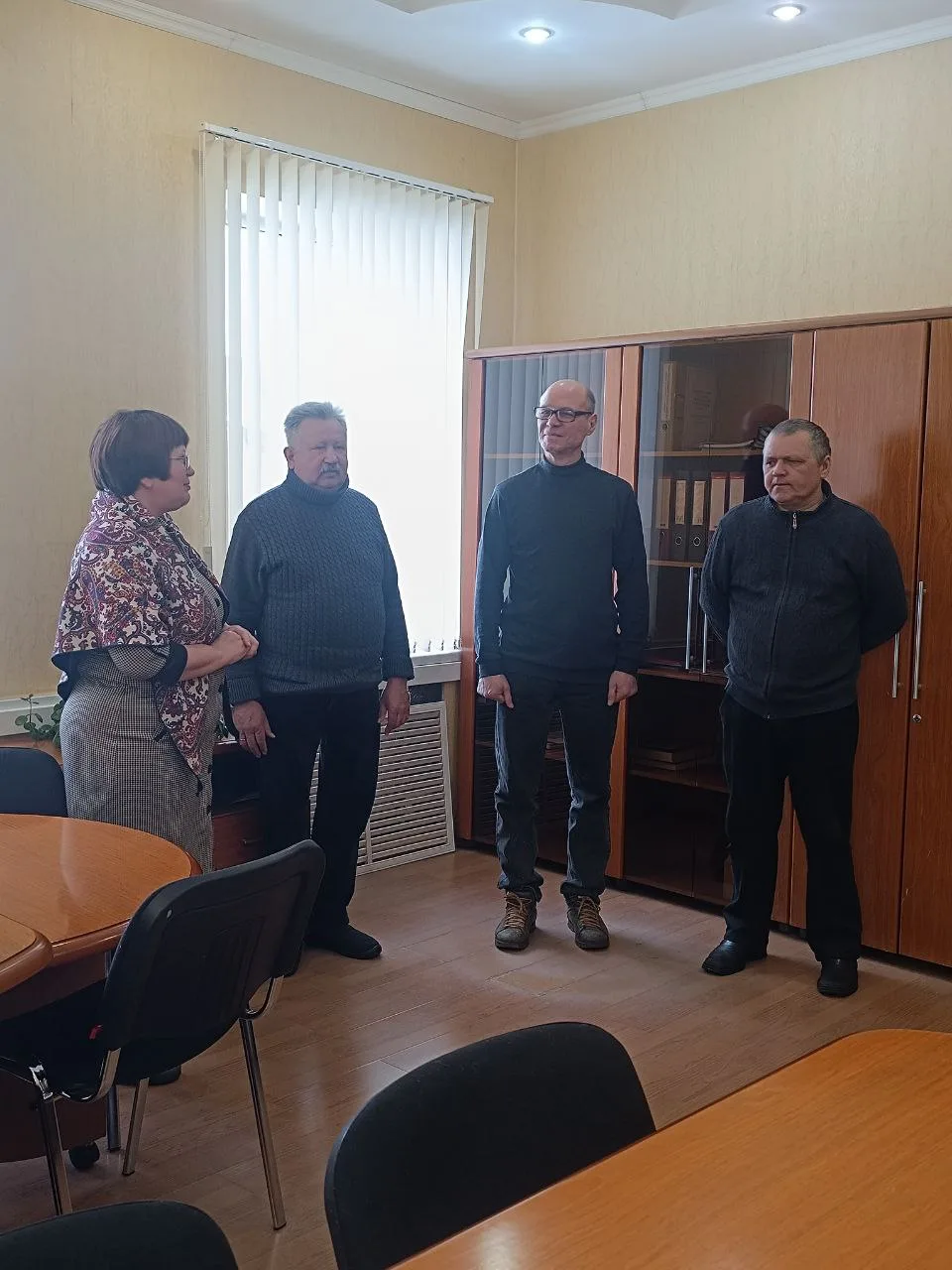 ⭐Накануне  Дня Защитника Отечества поздравили мужчин нашего коллектива с праздником!