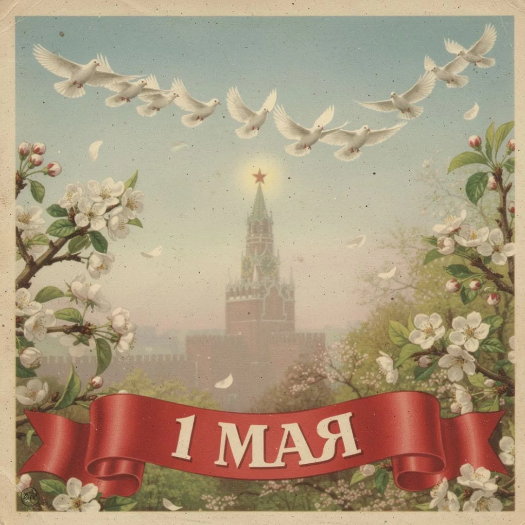 С Первомаем!