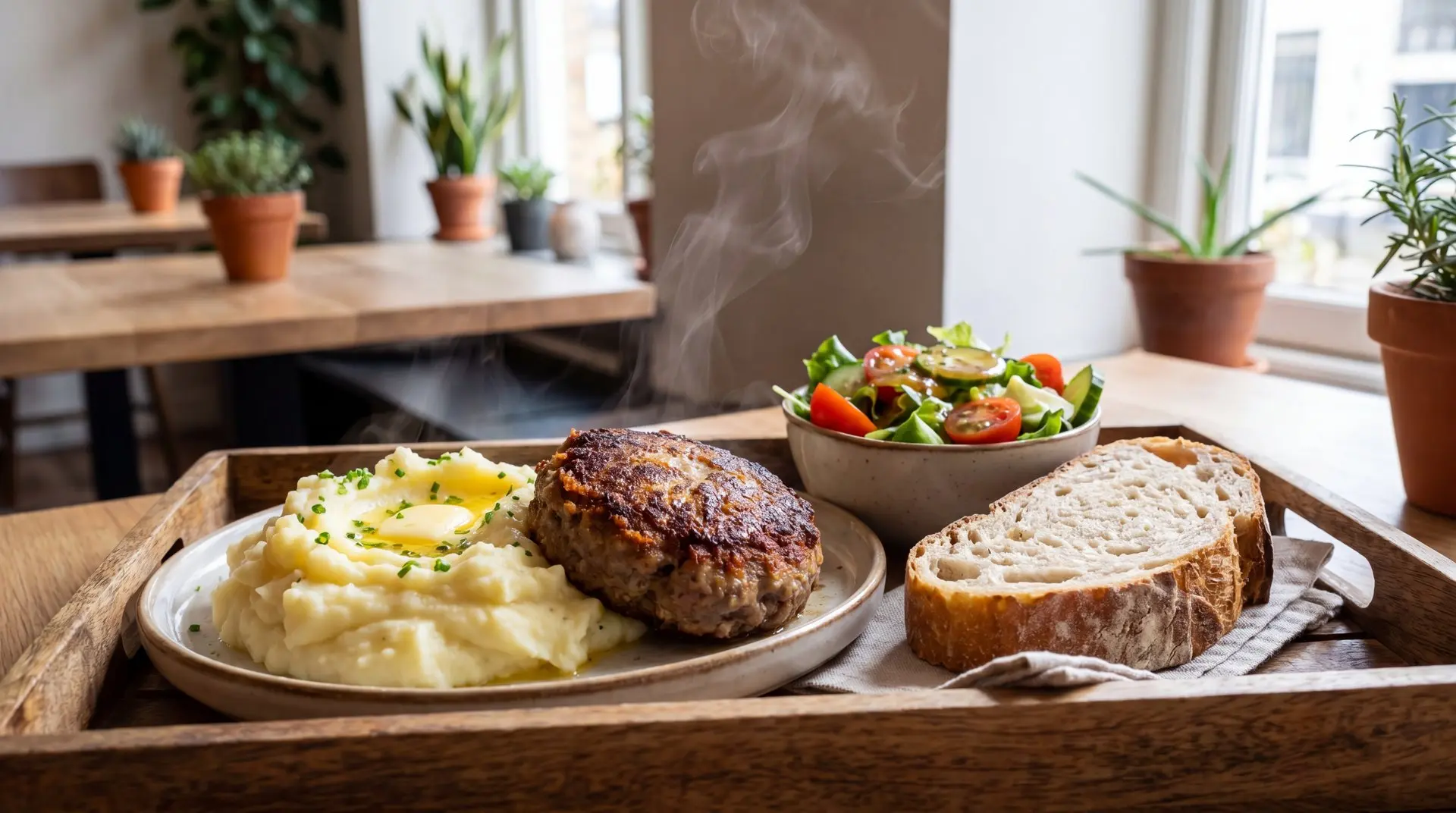 Осторожно… это вызывает аппетит 🤤

Сочная котлета с румяной корочкой, нежное пюре и тот самый домаш