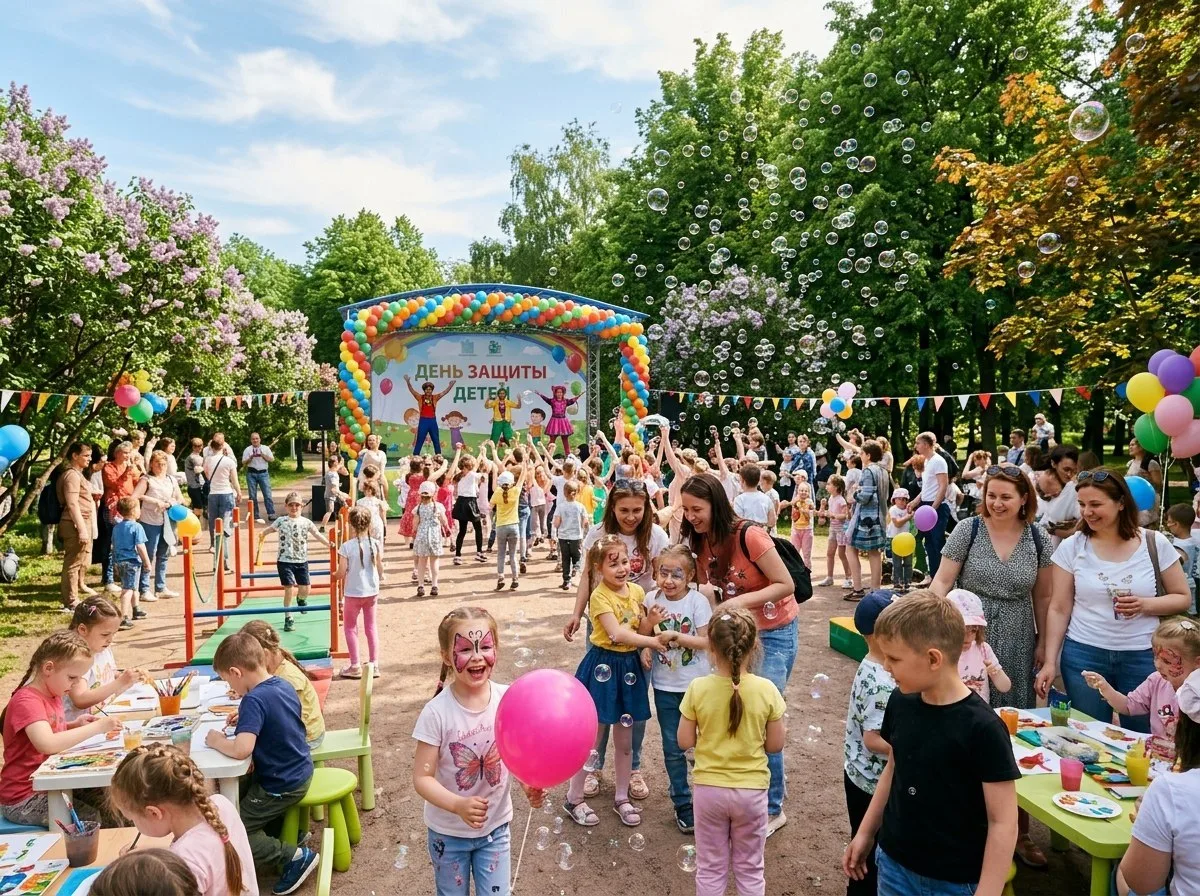 Кировский район зовёт детей на большой праздник 🎈