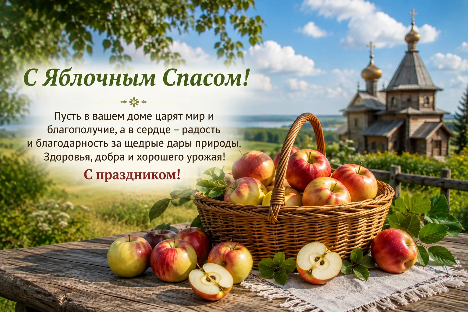 🍎 С Яблочным Спасом!