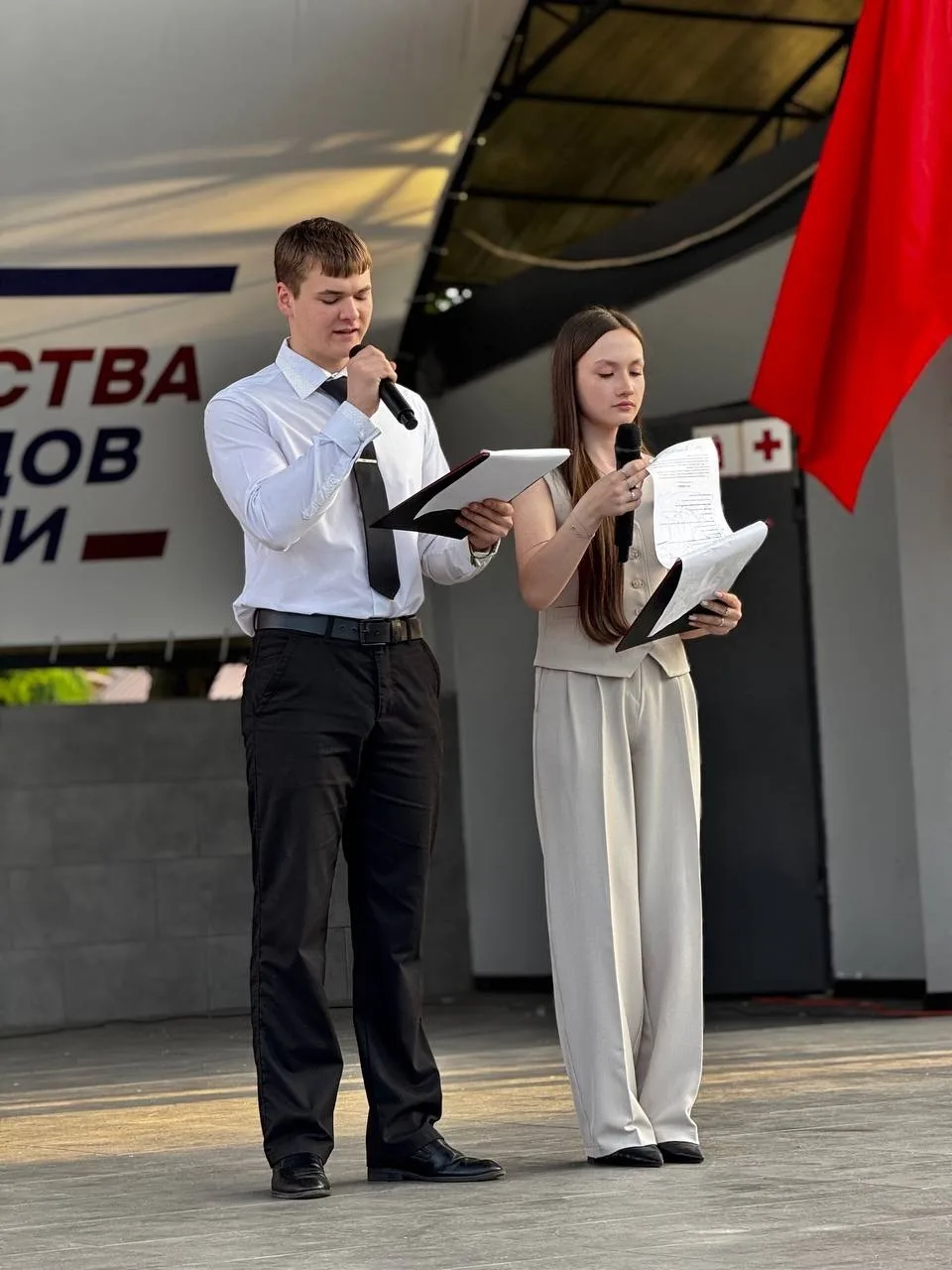 Праздничный концерт ко Дню Победы от учащихся МБОУ СОШ № 16 🎖️