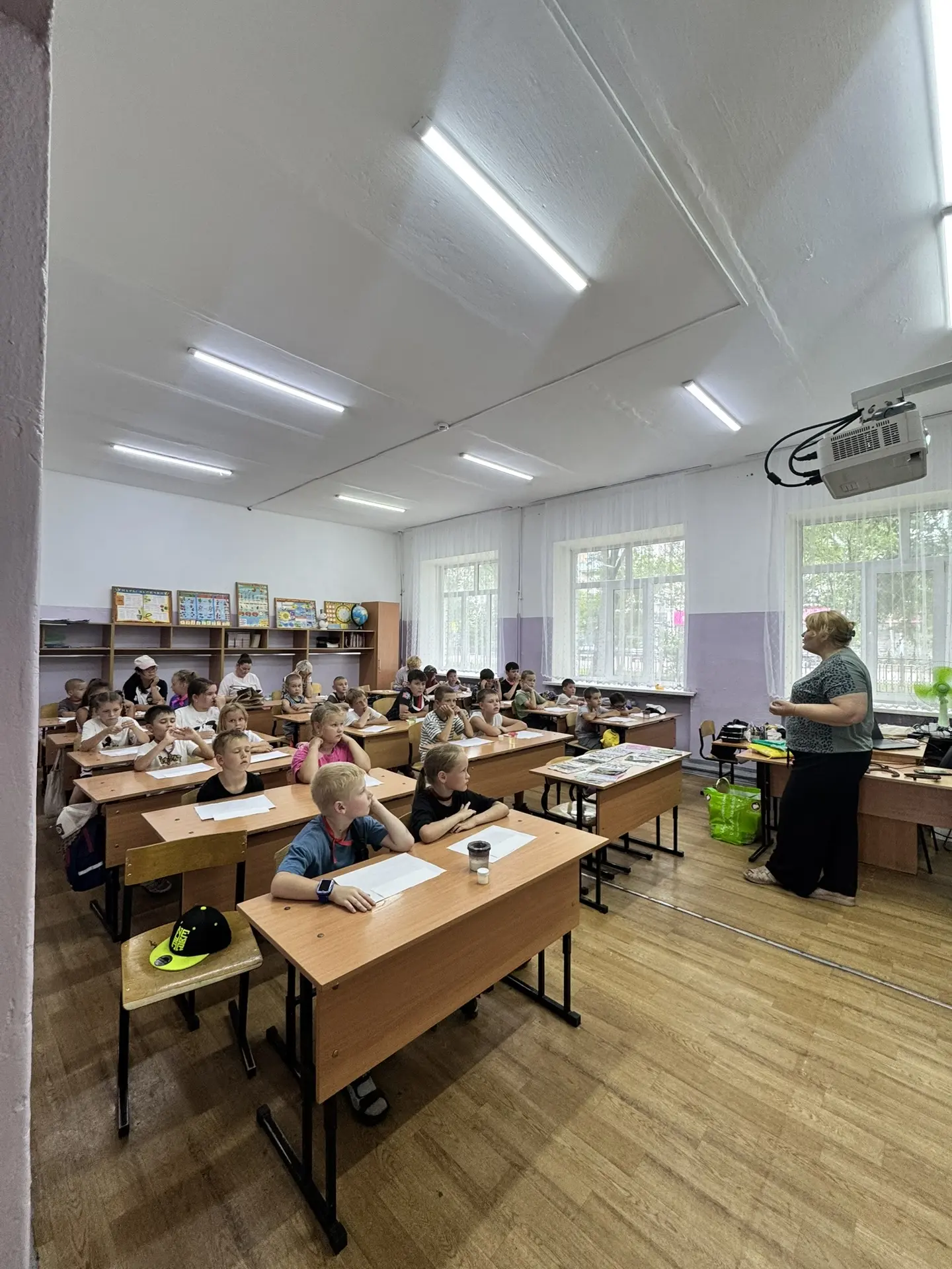 В рамках программы летнего досуга для воспитанников пришкольного лагеря состоялся мастер-класс по де