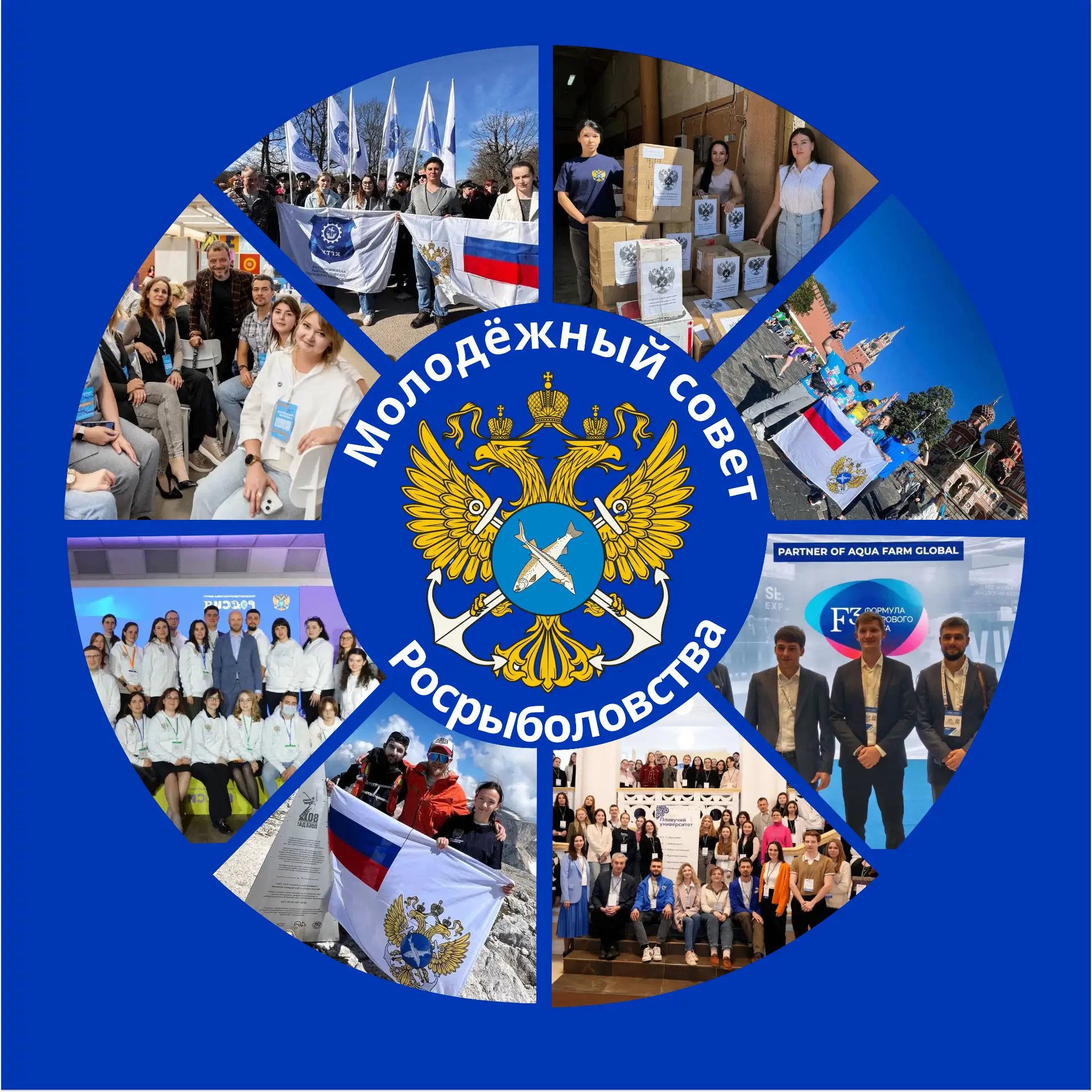 Молодёжный совет Росрыболовства объединяет более 200 активных сотрудников из центрального аппарата, 