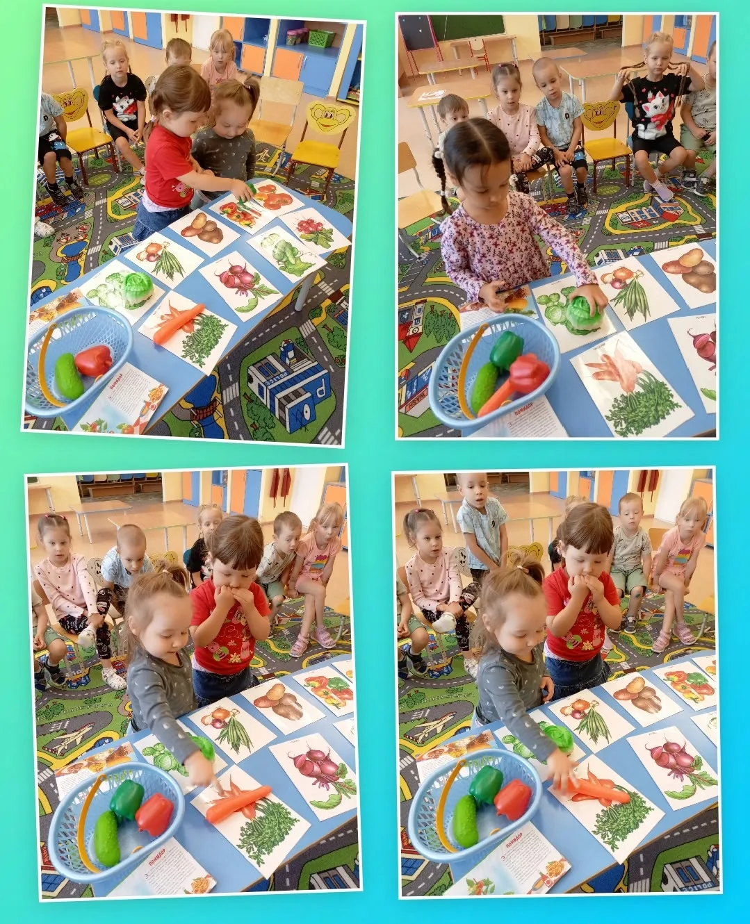 🍅 Овощное приключение в младшей группе! 🥒