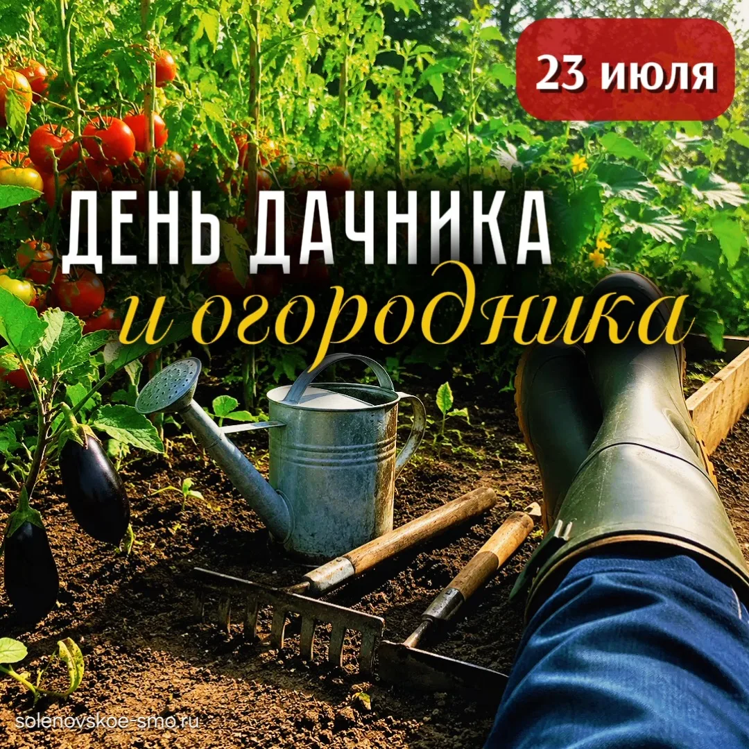 🍅 23 июля — День дачника и огородника! 🥒

Лето сейчас такое, что хочется успеть всё: и клубнику со